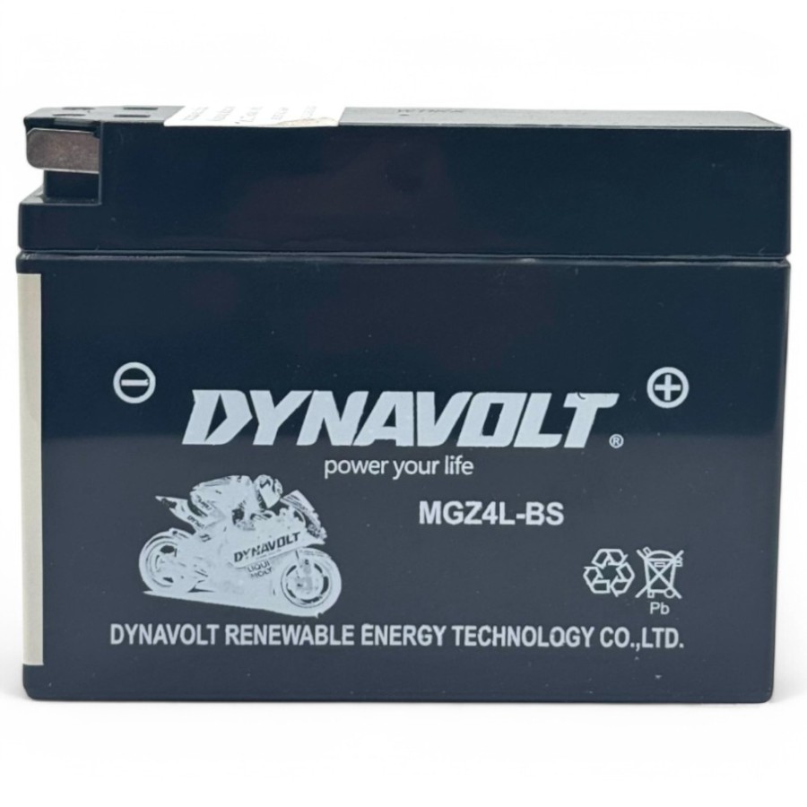Batería 12V 2.3AH DYNAVOLT MGZ4L-BS- MOTOSAPOLLO.COM