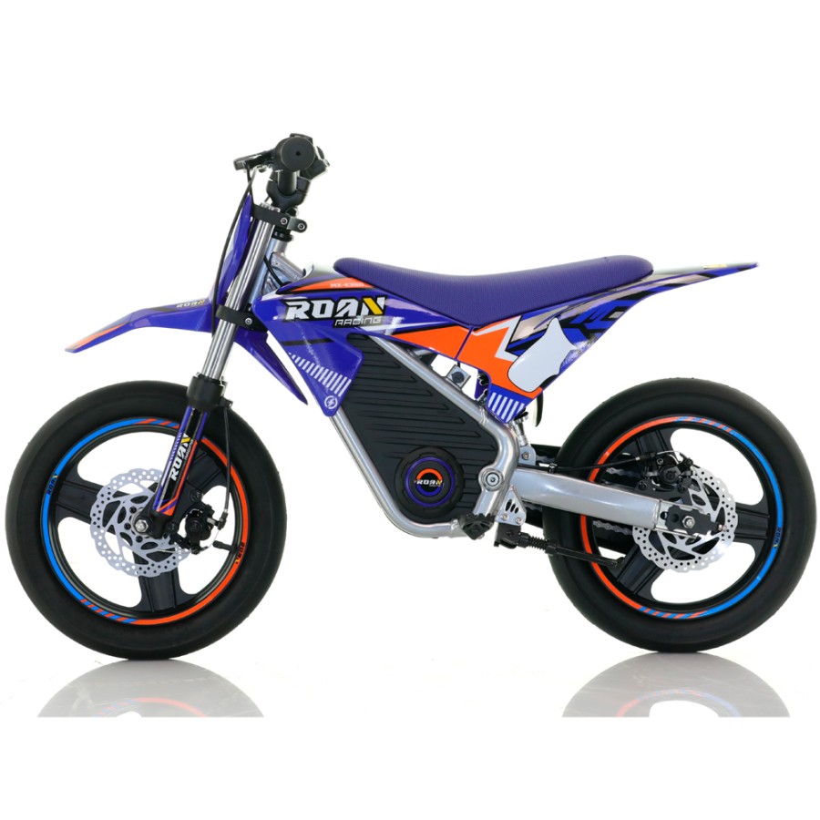 Mini moto Warrior eléctrica 350W Roan MX E350 14/14" Supermotard - Motosapollo.com