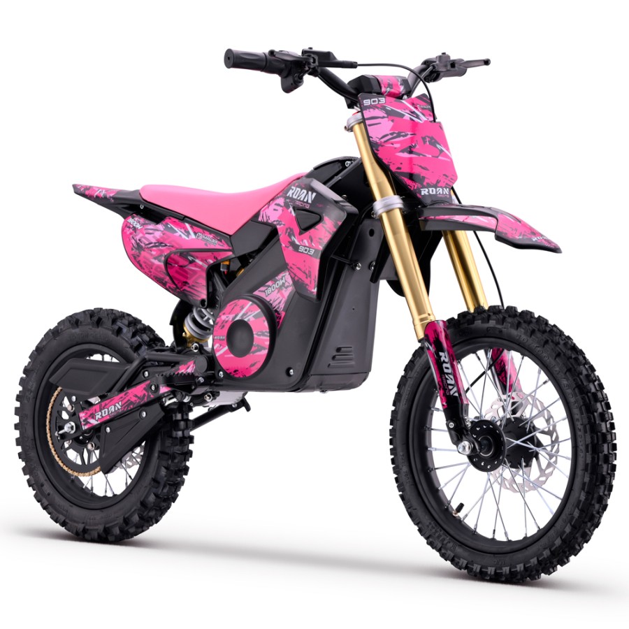 Pit bike eléctrica 1800W Roan 903 14/12" - Motosapollo.com