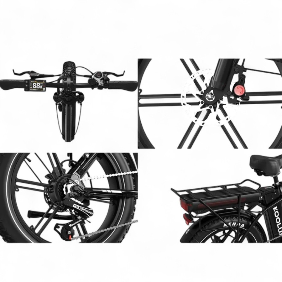Bicicleta eléctrica Koolux X11 250w - MOTOSAPOLLO.COM