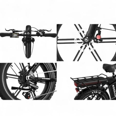 Bicicleta eléctrica Koolux X11 250w - MOTOSAPOLLO.COM