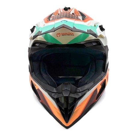 Casco de motocross Madix AMX25 adulto - Motosapollo.com