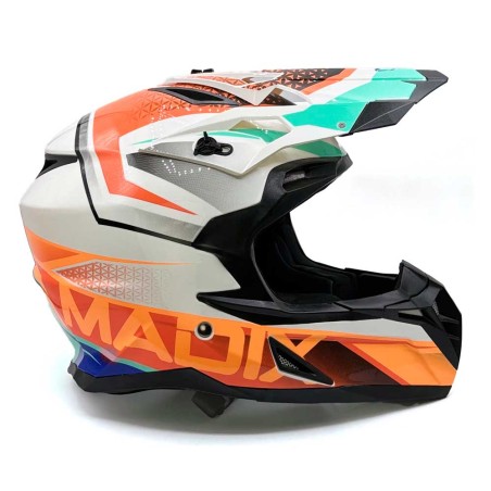 Casco de motocross Madix AMX25 adulto - Motosapollo.com