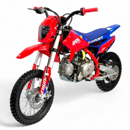 Pit bike 110cc semi-automático Apollo Thunder 14/12" - Motosapollo.com