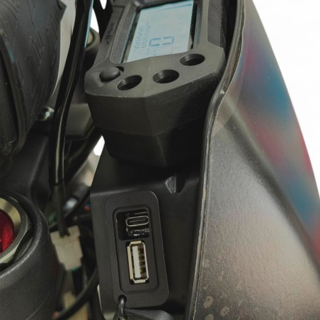 Pit Bike Apollo Thunder 300cc 21/18" faro e intermitente - Motosapollo.com