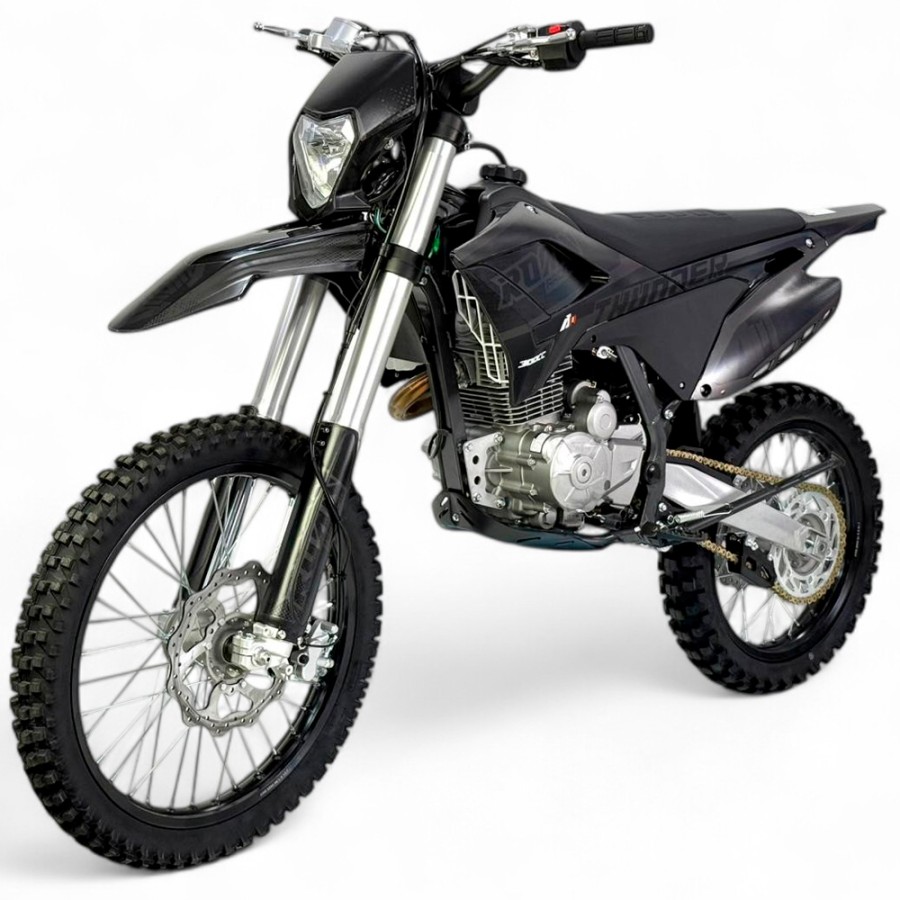 Pit Bike Apollo Thunder 300cc 21/18" faro e intermitente - Motosapollo.com