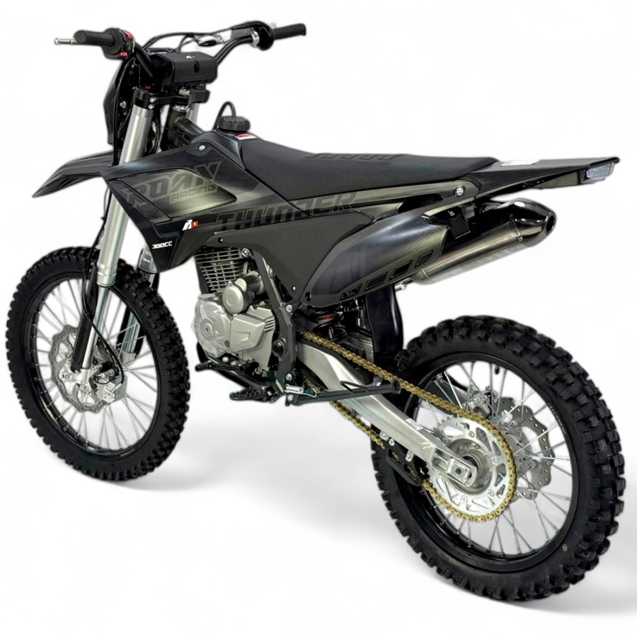 Pit Bike Apollo Thunder 300cc 21/18" faro e intermitente - Motosapollo.com