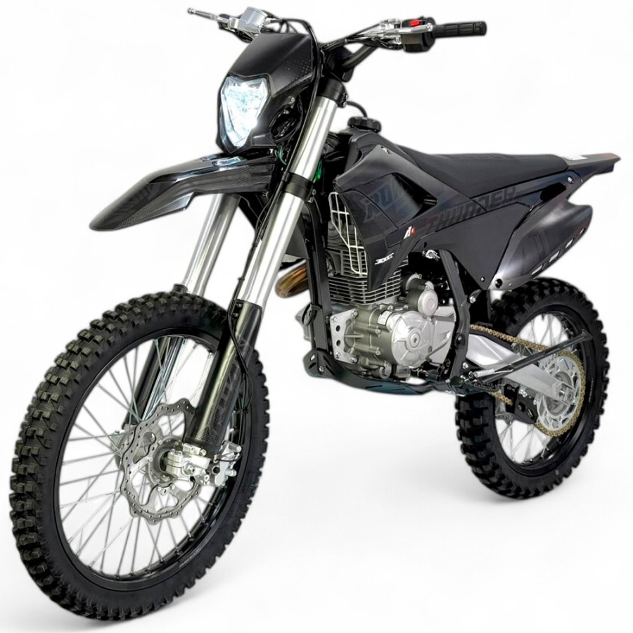 Pit Bike Apollo Thunder 300cc 21/18" faro e intermitente - Motosapollo.com