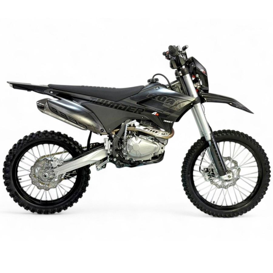 Pit Bike Apollo Thunder 300cc 21/18" faro e intermitente - Motosapollo.com