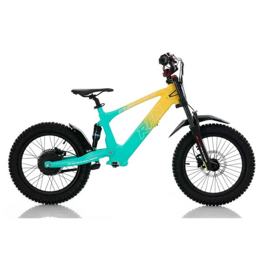 Bicicleta electrica sin pedales 500W Roan RFN Evo Racing 18" - Motosapollo.com