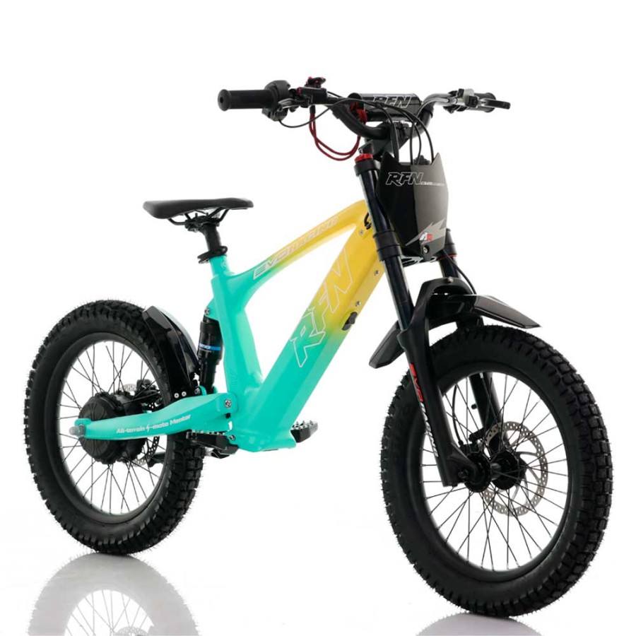 Bicicleta electrica sin pedales 500W Roan RFN Evo Racing 18" - Motosapollo.com