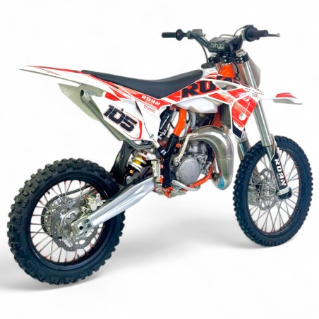 Pit bike 105CC Roan SX105 2T Agua 19/16- motosapollo.com