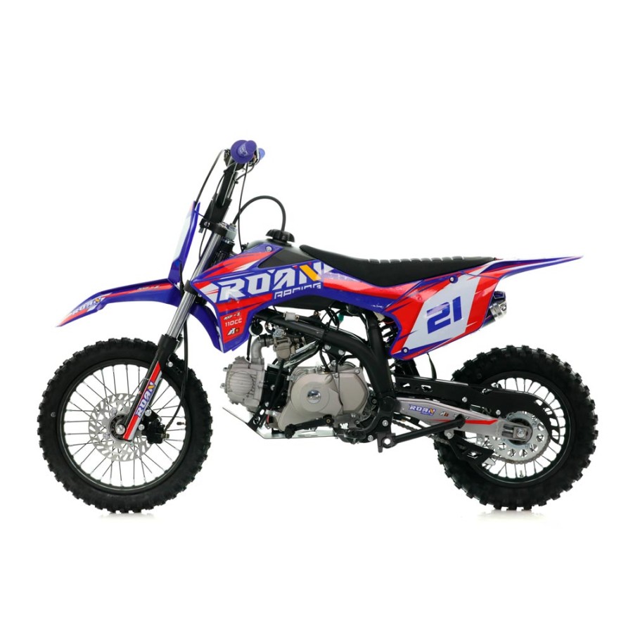Pit bike 110cc RXF-Z semi-automático 14/12" - motosapollo.com
