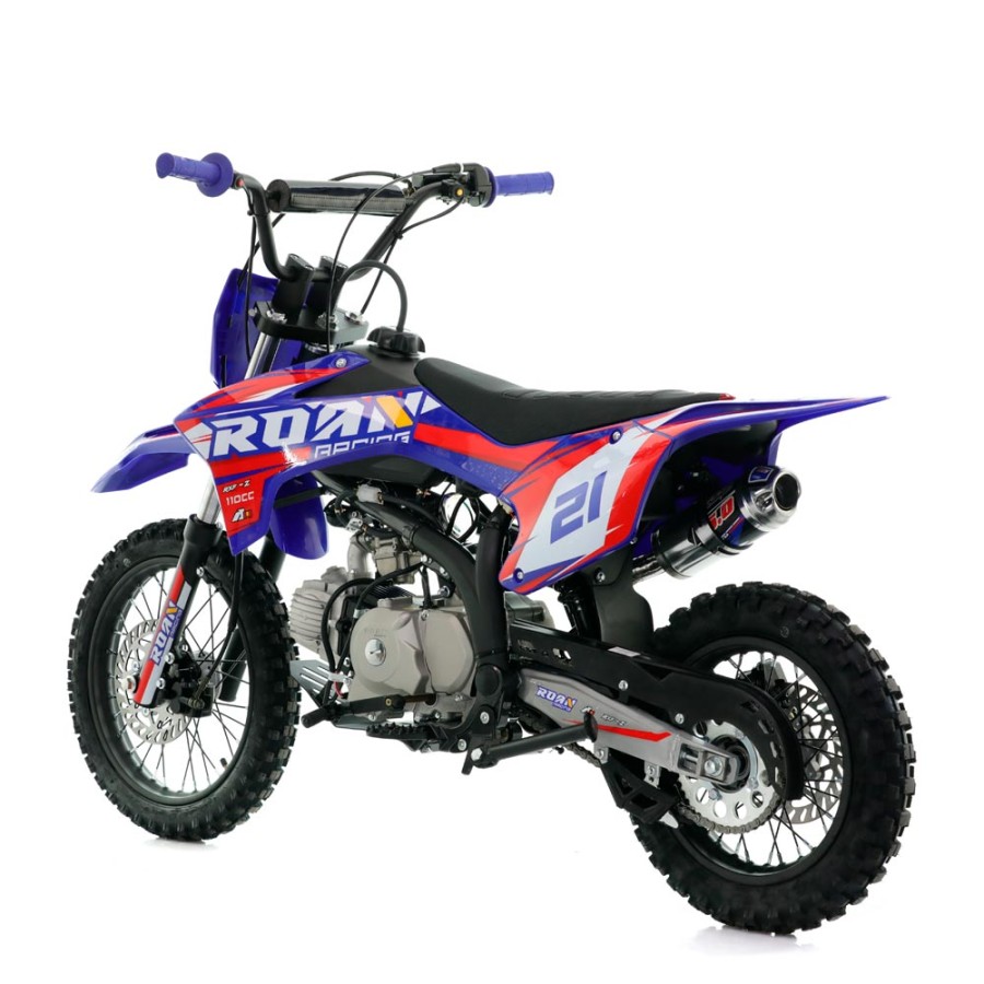 Pit bike 110cc RXF-Z semi-automático 14/12" - motosapollo.com