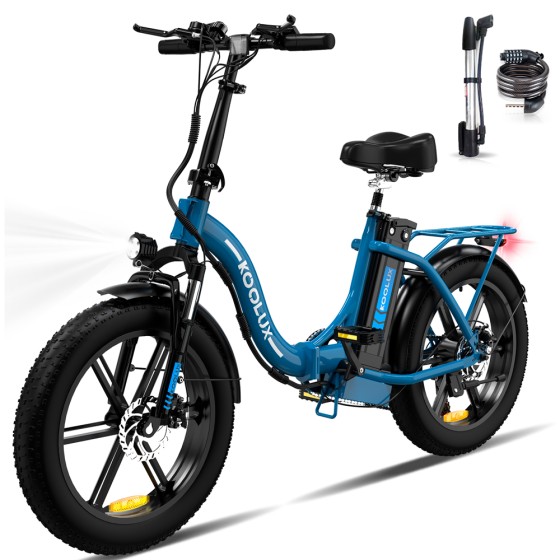 Bicicleta eléctrica plegable Koolux BK6S 250W 2