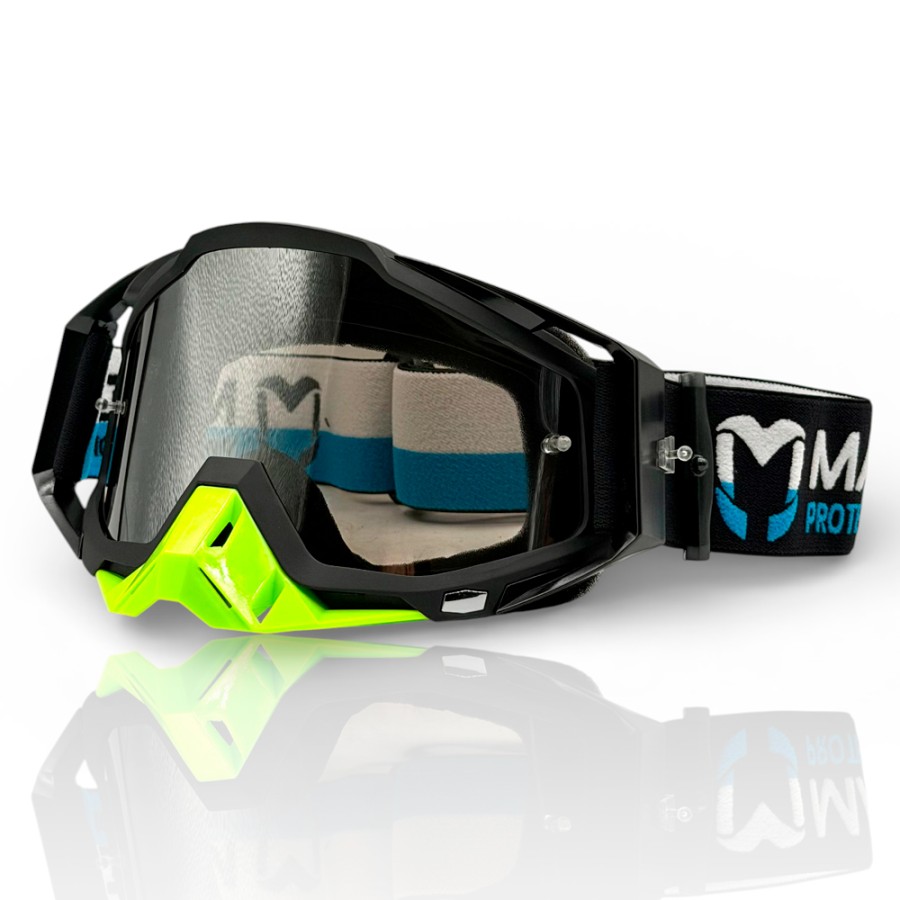 Gafas motocross Madix protector nasal tipo 100%