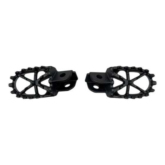 Estriberas plegables de hierro Warrior 2
