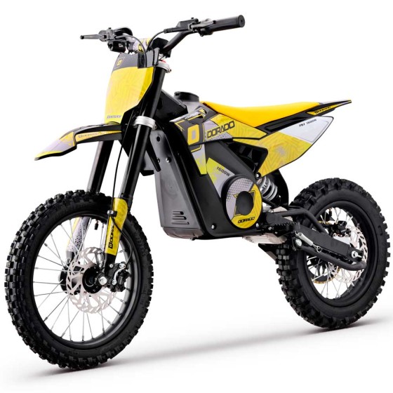Pit Bike Eléctrica 1600W DORADO PD7 14/12" - motosapollo.com