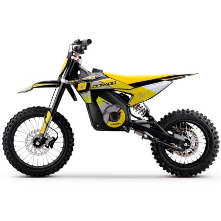 Pit Bike Eléctrica 1600W DORADO PD7 14/12" - motosapollo.com