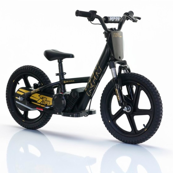 Bicicleta eléctrica niño 250W 16" Plus Roan RXF Sedna horquilla - motosapollo.com 2