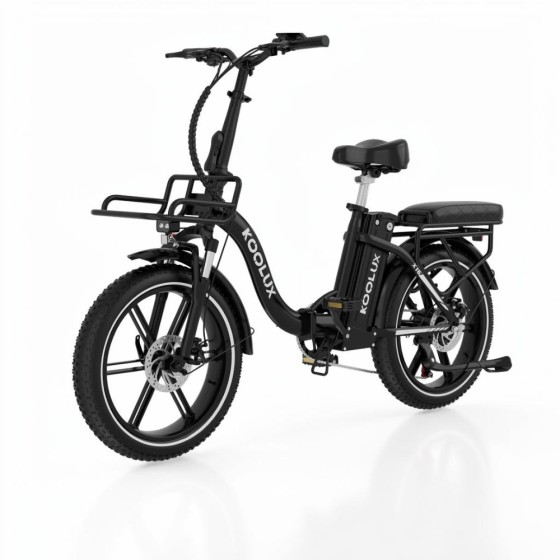 Bicicleta eléctrica KOOLUX X16 500W 48V 15,6Ah 20” plegable con APP