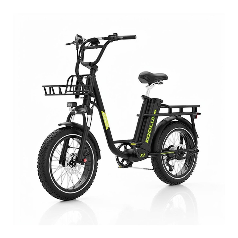 Bicicleta eléctrica KOOLUX X7 250W 48V 25Ah 20” fat bike