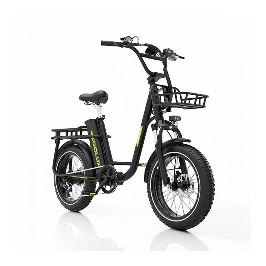 Bicicleta eléctrica KOOLUX X7 250W 48V 25Ah 20” fat bike