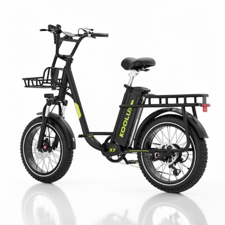 Bicicleta eléctrica KOOLUX X7 250W 48V 25Ah 20” fat bike