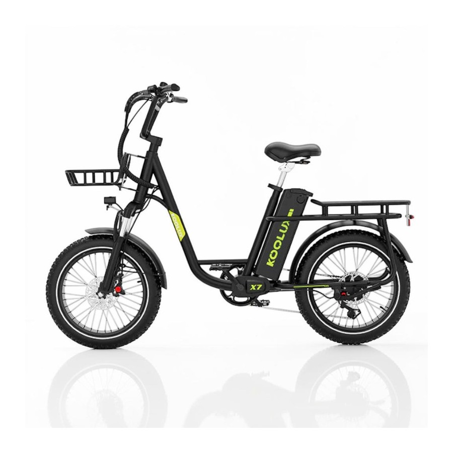 Bicicleta eléctrica KOOLUX X7 250W 48V 25Ah 20” fat bike