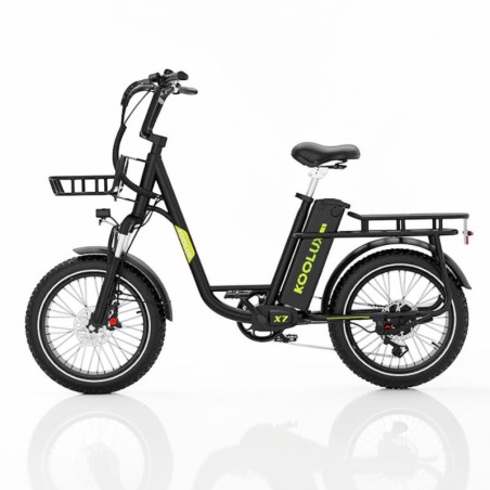 Bicicleta eléctrica KOOLUX X7 250W 48V 25Ah 20” fat bike