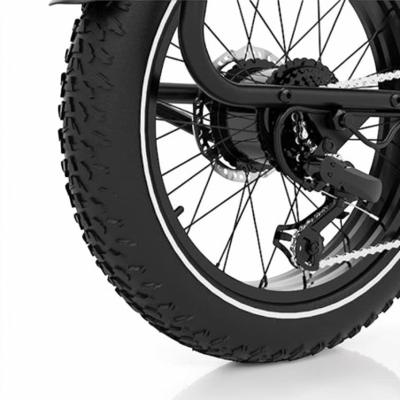 Bicicleta eléctrica KOOLUX X7 250W 48V 25Ah 20” fat bike