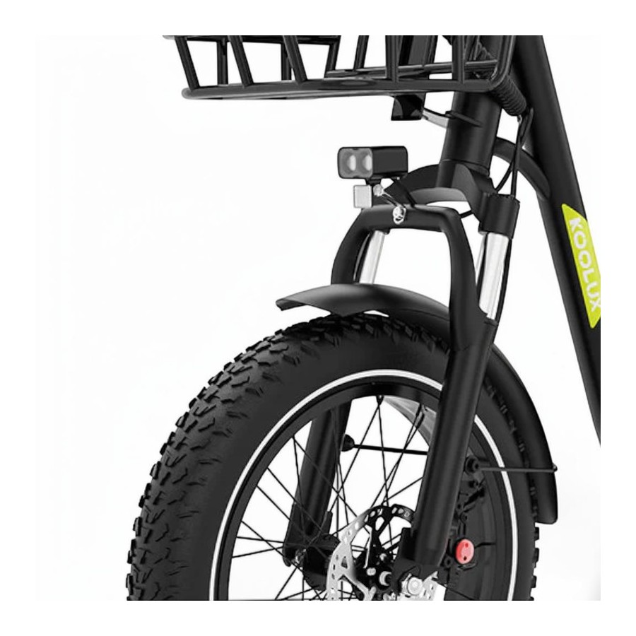 Bicicleta eléctrica KOOLUX X7 250W 48V 25Ah 20” fat bike