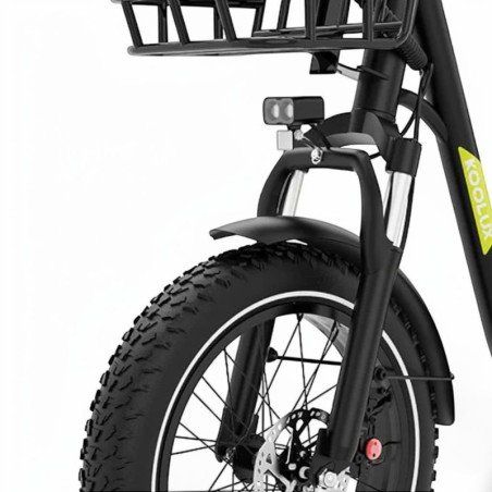 Bicicleta eléctrica KOOLUX X7 250W 48V 25Ah 20” fat bike