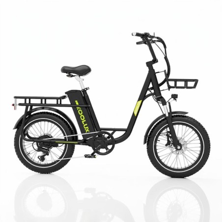 Bicicleta eléctrica KOOLUX X7 250W 48V 25Ah 20” fat bike