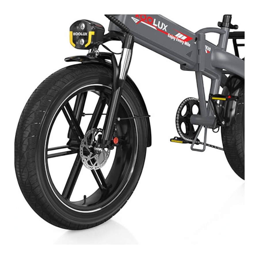 Bicicleta eléctrica KOOLUX RK10 250W 48V 13Ah 20” fat