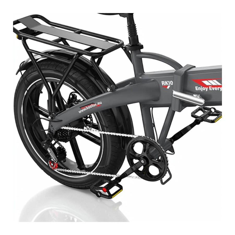 Bicicleta eléctrica KOOLUX RK10 250W 48V 13Ah 20” fat