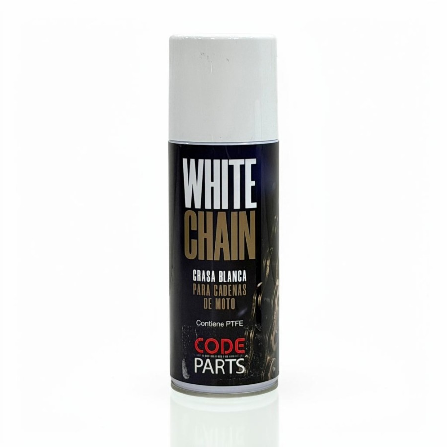 Spray grasa cadena WHITE-CHAIN 400ml con PTFE - motosapollo.com