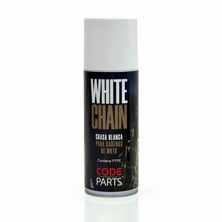 Spray grasa cadena WHITE-CHAIN 400ml con PTFE - motosapollo.com