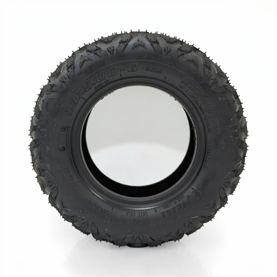 Neumático trasero JUNKAI Tubeless 13x5.00-6 para Quad - motosapollo.com