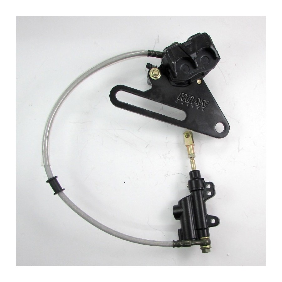 Kit freno trasero pit bike con pistones grandes