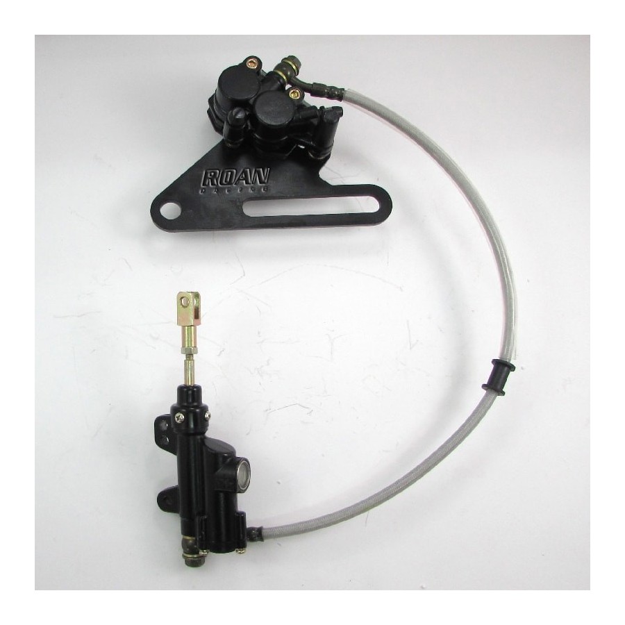Kit freno trasero pit bike con pistones grandes