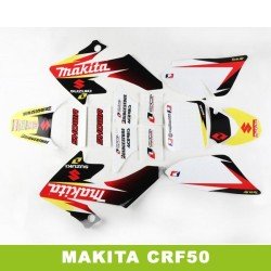 Adhesivos pit bike crf50 makita - Motosapollo.com