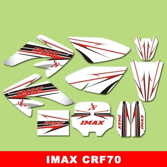 Adhesivos pit bike crf 70 Imax - Motosapollo.com