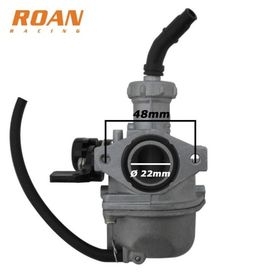 Carburador 22mm HS pit bike quad - Motosapollo.com