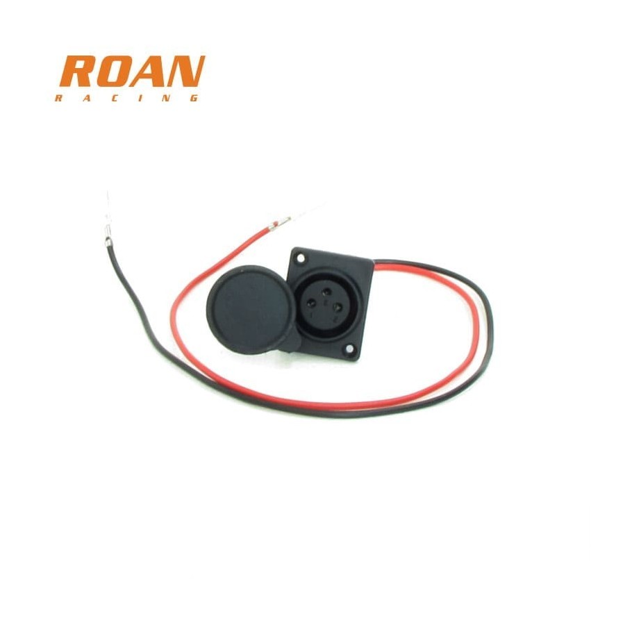 Conector cargador patinete hembra - Motosapollo.com