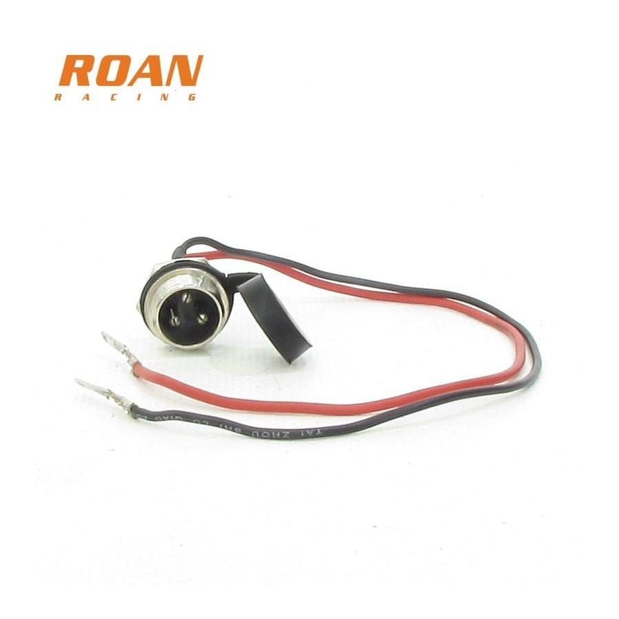 Conector cargador patinete macho - Motosapollo.com