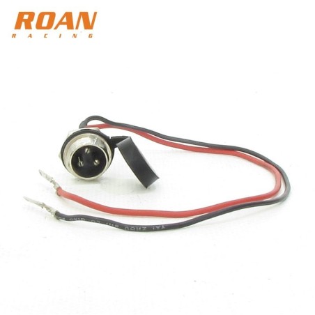 Conector cargador patinete macho - Motosapollo.com