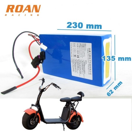 Bateria 60V 12Ah litio - Motosapollo.com