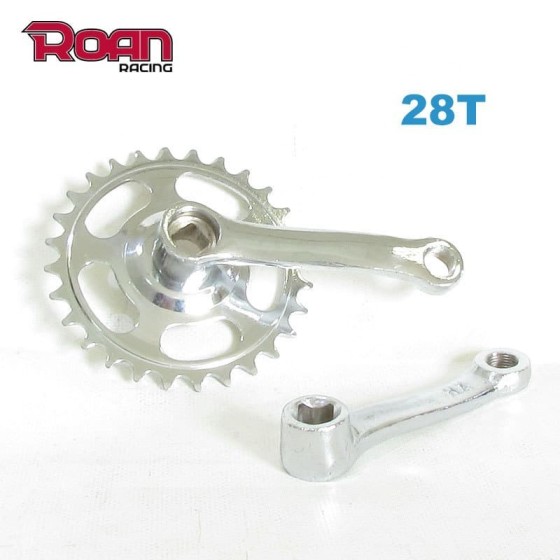 Plato kart pedal + bielas 28T - Motosapollo.com