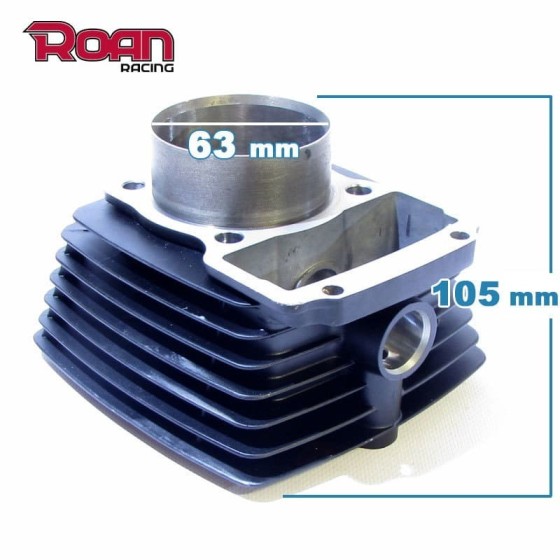 Cilindro 63mm 200cc con varillas - Motosapollo.com